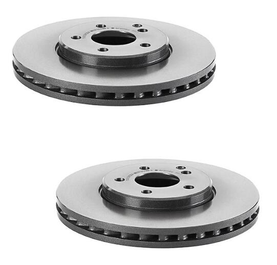 Mercedes Brakes Kit - Brembo Pads and Rotors Front (304mm) (Ceramic) 004420072041 - Brembo 3052618KIT